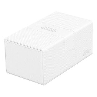 Ultimate Guard Twin Flip`n`Tray 200+ XenoSkin Monocolor - Weiß