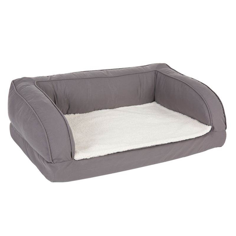Orthopädisches Hundesofa grau zu TOP-Preisen