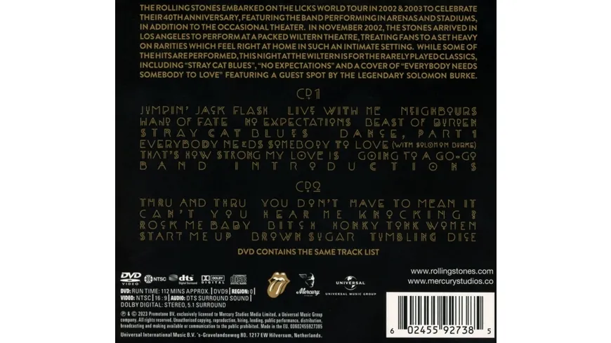 Live at the Wiltern (Los Angeles / DVD/2CD)