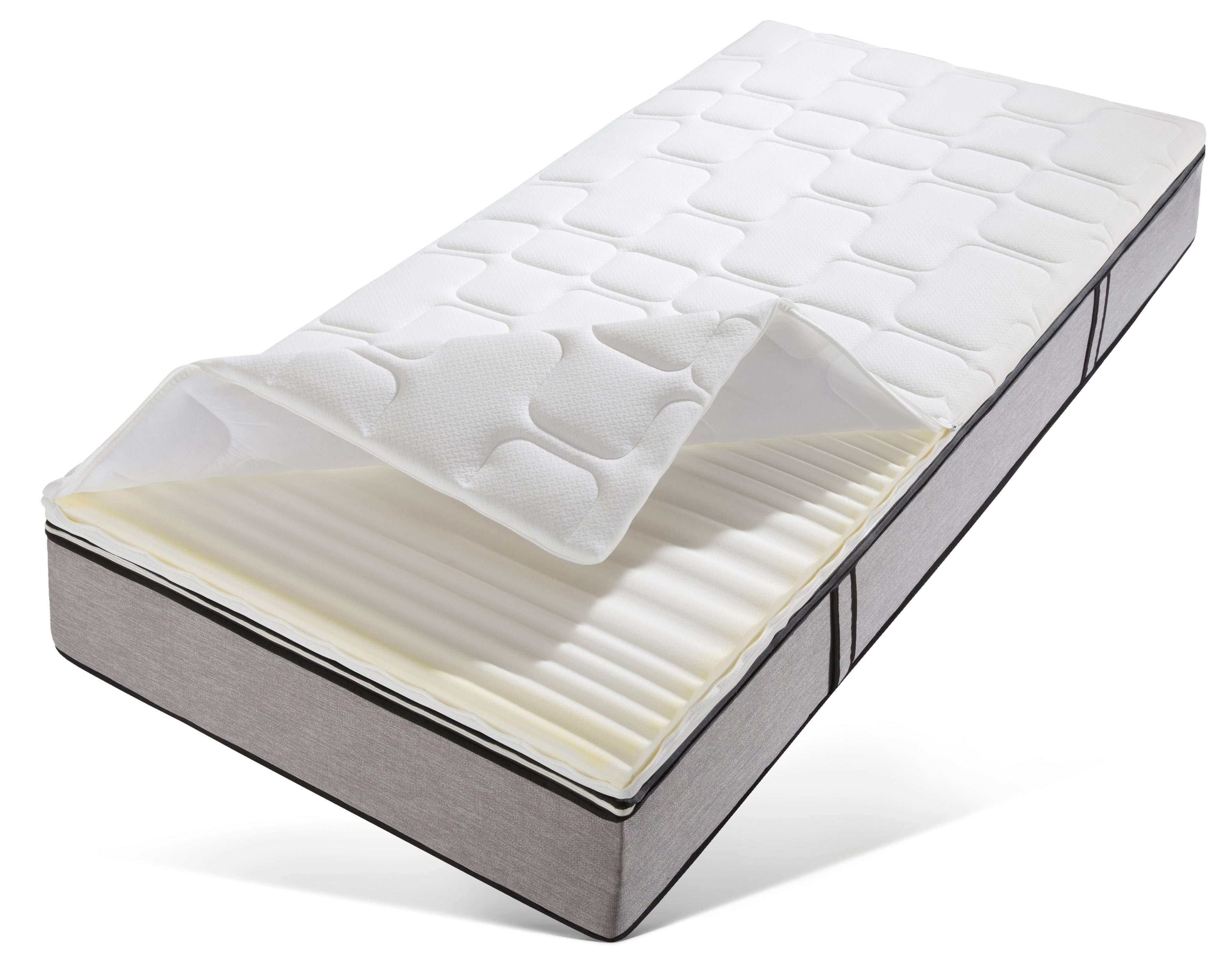 Topper GUMO, Beco, 7 cm hoch, Komfortschaum, Hoch anschmiegsamer Topper mit Soft-Touch-Effekt