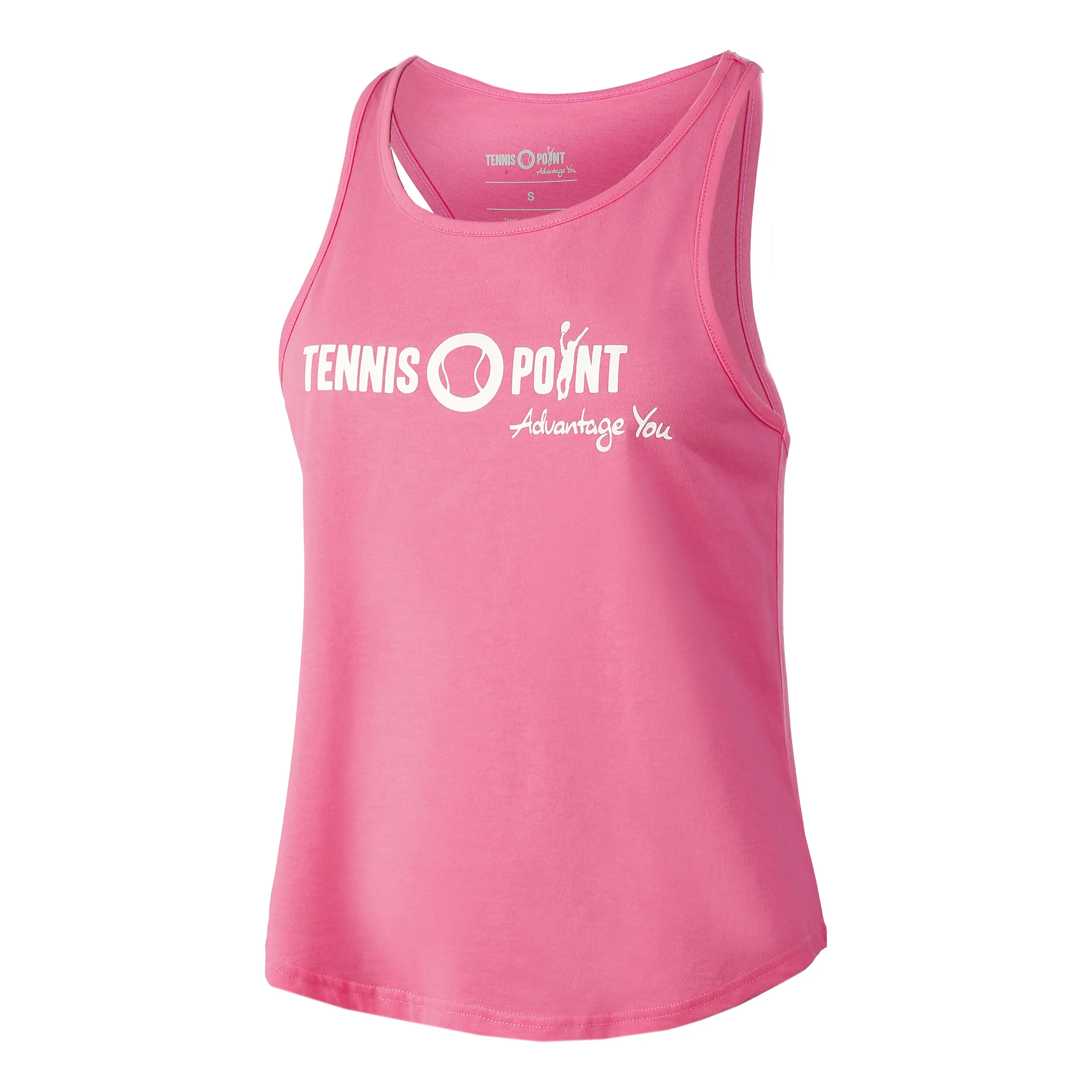 Logo Tank-Top Damen - Pink, Weiß