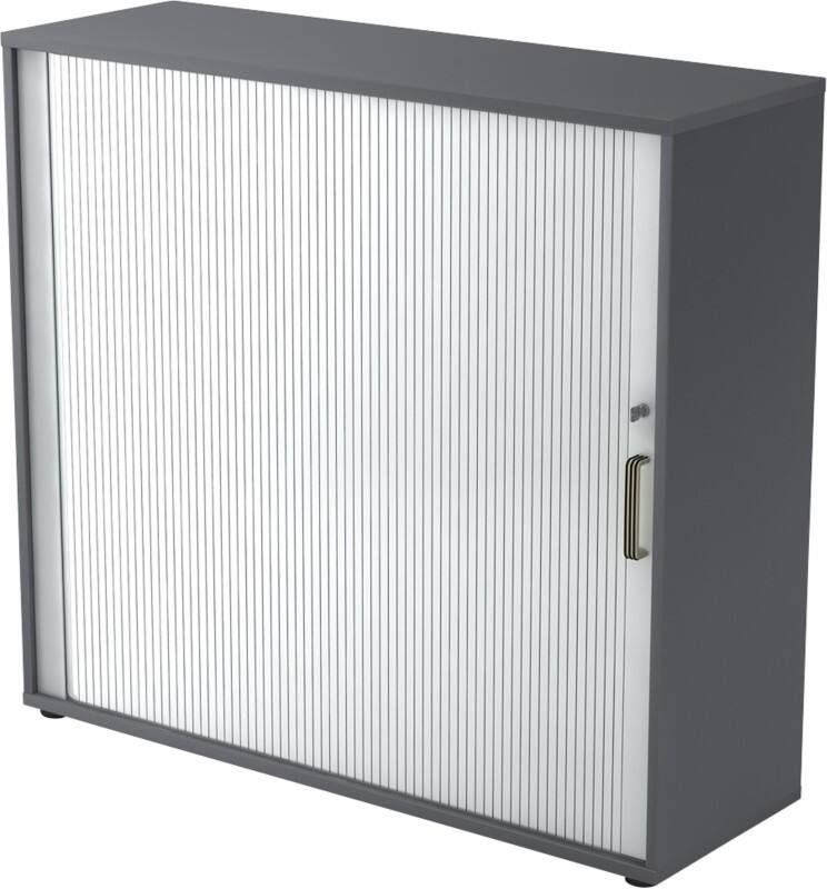 Hammerbacher Aktenschrank V1733S/G/S/SG Grau 1.200 x 400 x 1.100 mm