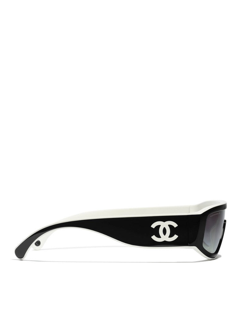 CHANEL SHIELD SUNGLASSES