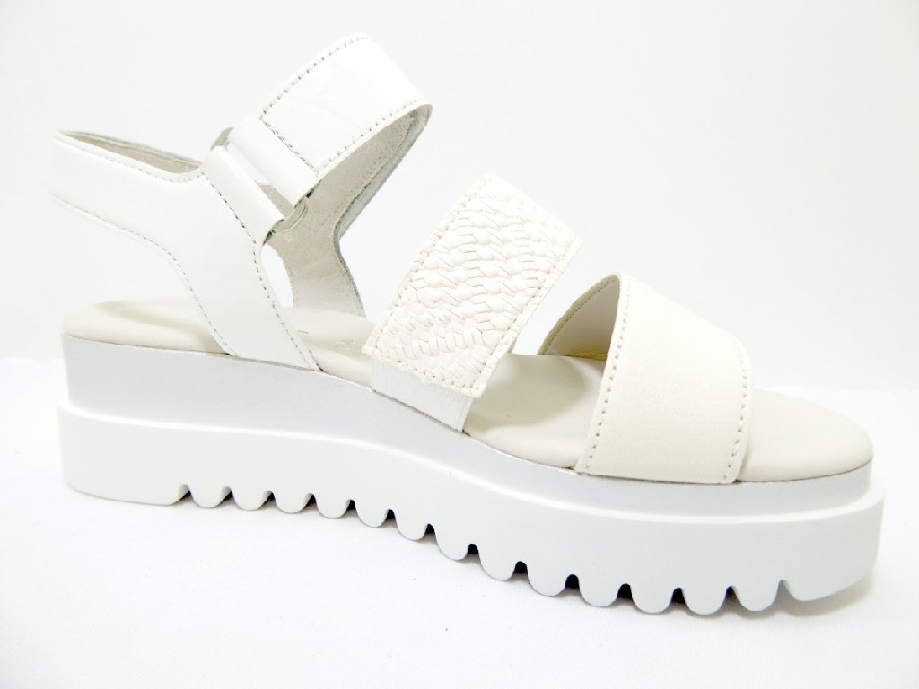 GABOR Klassische Sandalen weiss