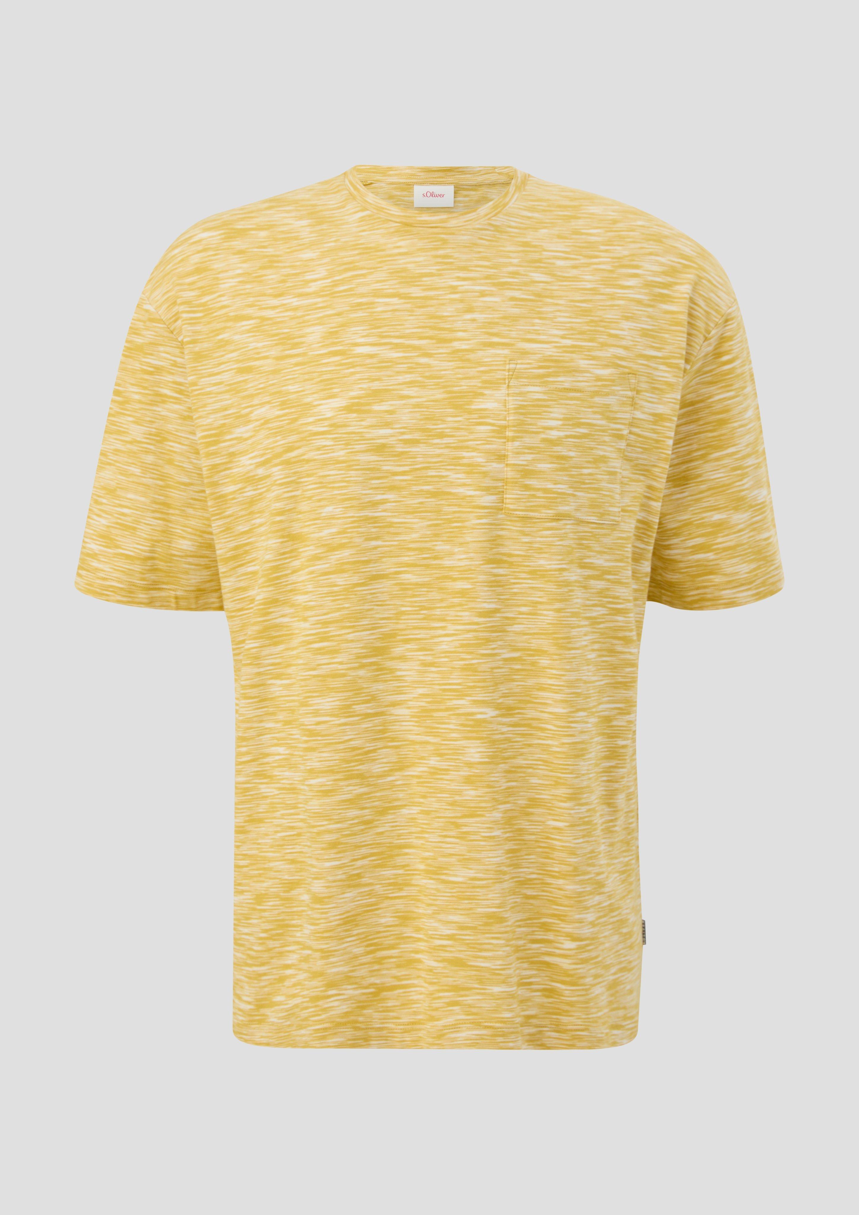 Baumwollshirt mit Brusttasche  2135725-15W2