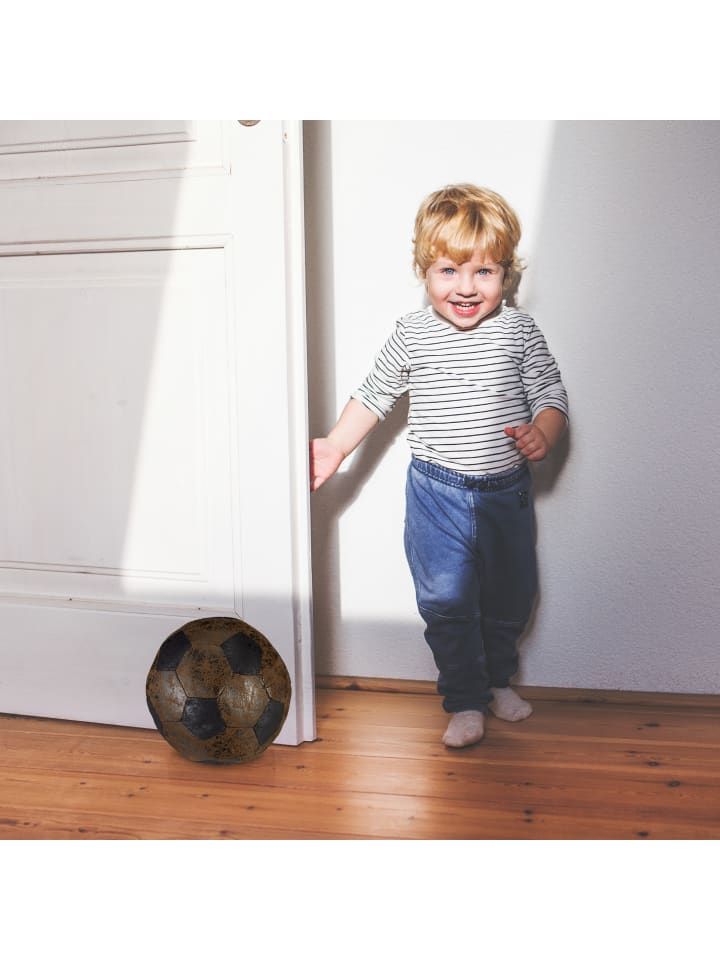 relaxdays Türstopper Fußball in Braun günstig kaufen onesize