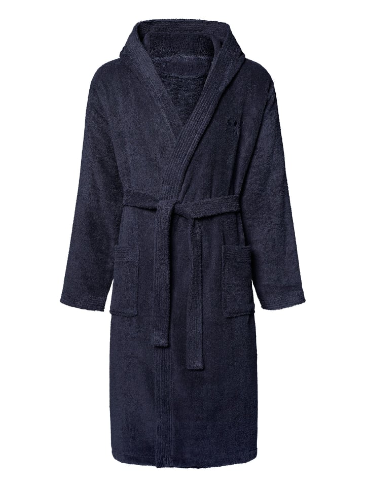 Chiemsee Bademantel Bathrobe Unisex in blau günstig kaufen