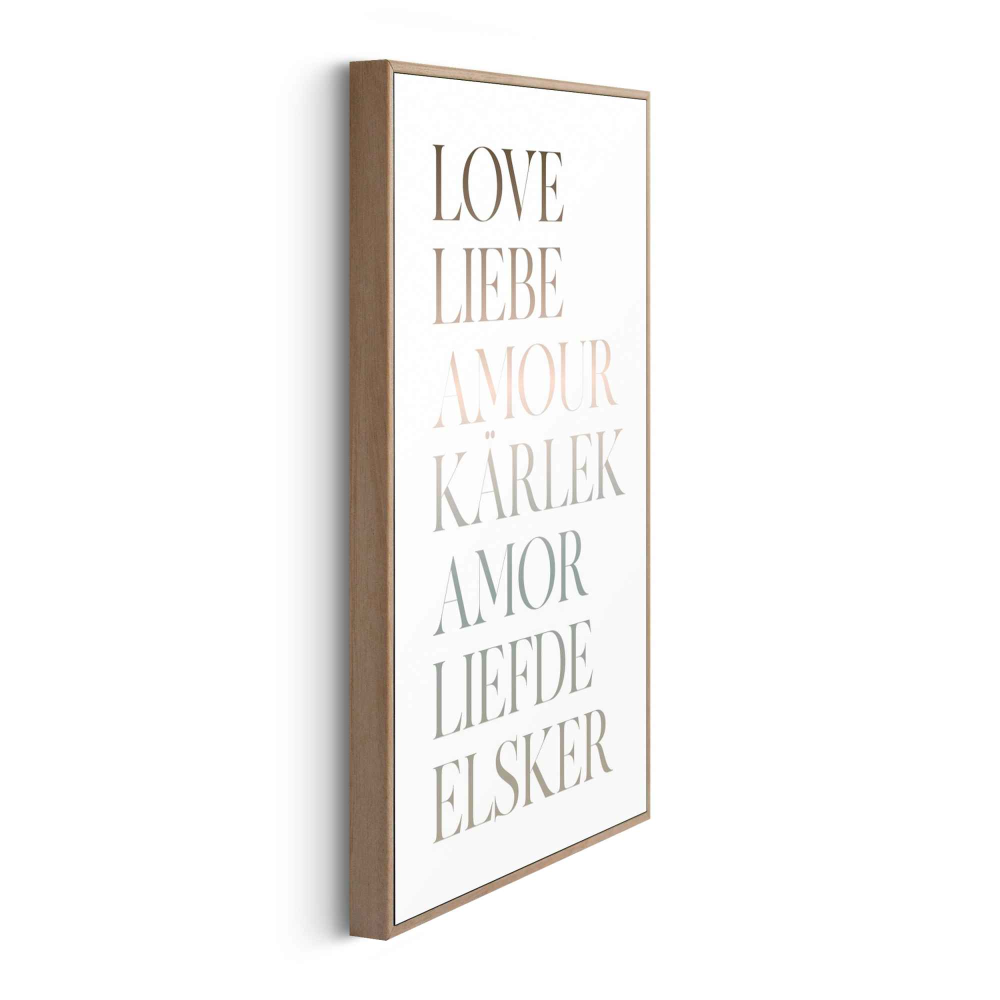 Rahmenbild Love