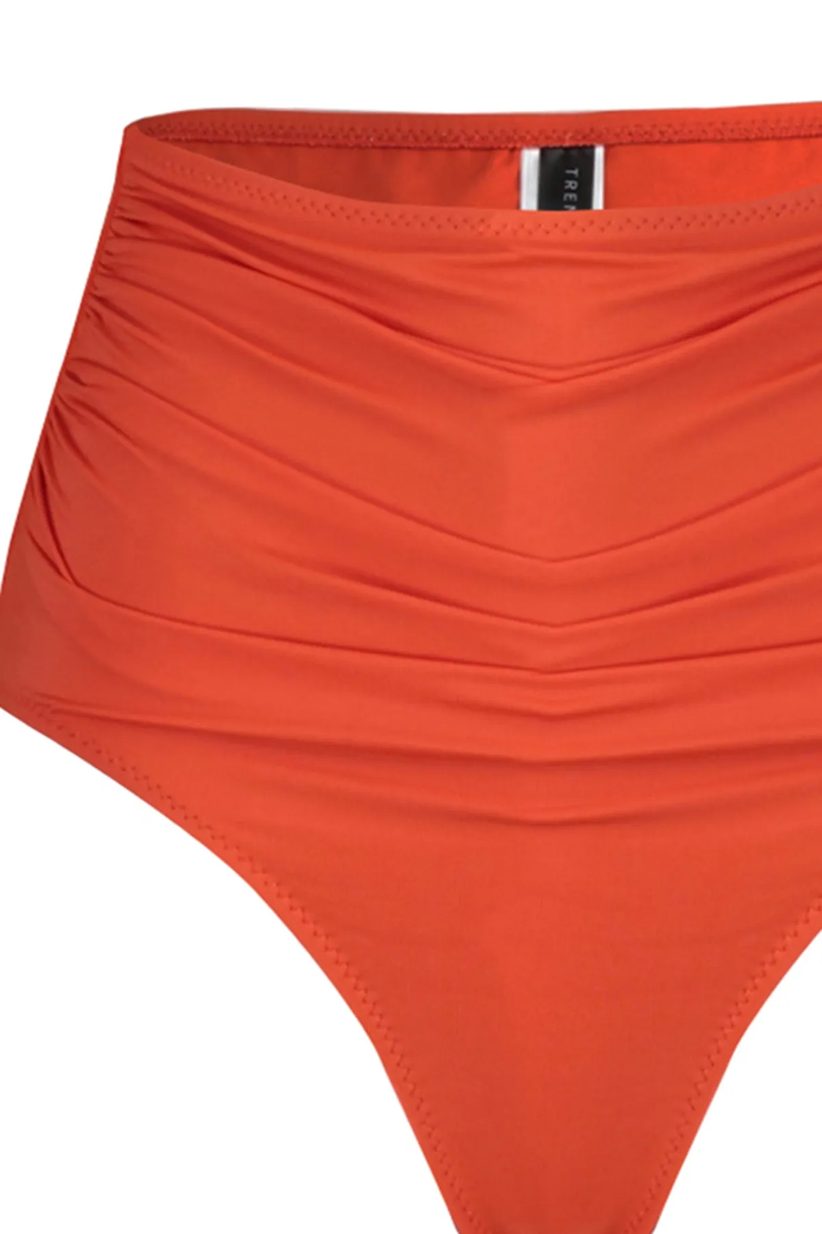 Trendyol Collection  Granatapfelblume Recovery Hipster-Bikinihose mit hoher Taille TBESS20BA0018
