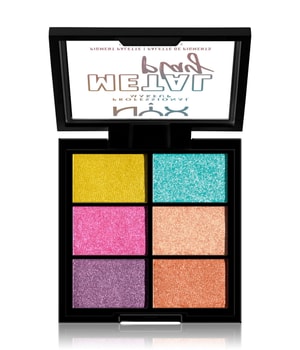 NYX Professional Makeup Metal Play Pigment Lidschatten Palette-14 g