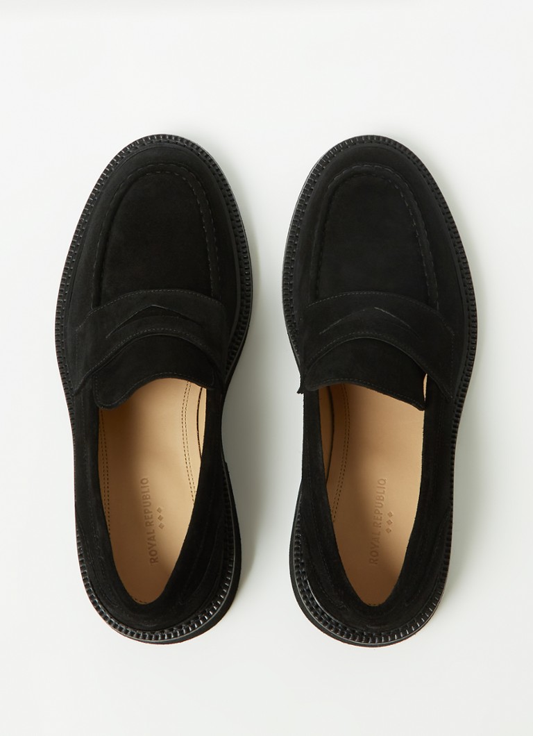 Royal RepubliQ  Bond Blox loafer van suède