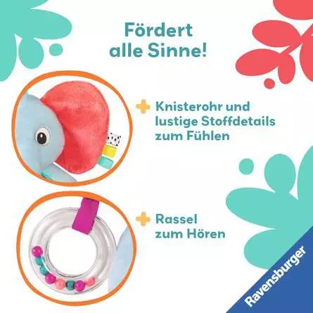 Play+ Entdecker-Elefant - Babyspielzeug ab 0 Monaten