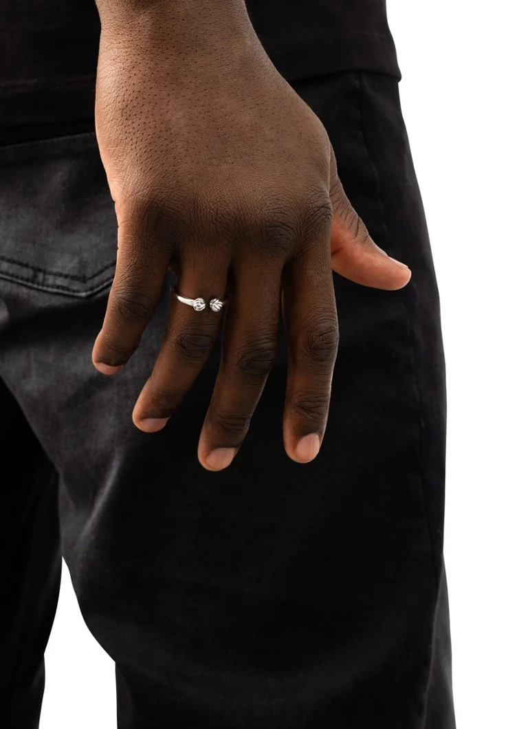 Buddha to Buddha  Refined Katja ring van zilver
