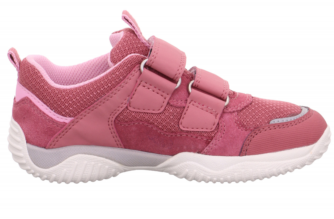 STORM - Pink/RosaSneaker low mit Klettverschluss