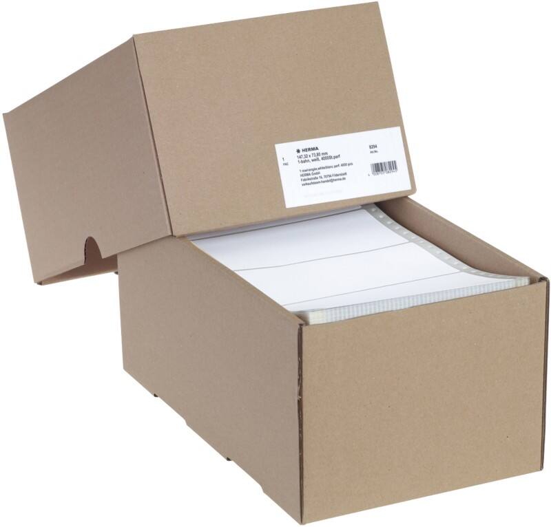 HERMA 8294 Computer-Etiketten Weiß 147,3 x 73,8 mm 4000 Stück