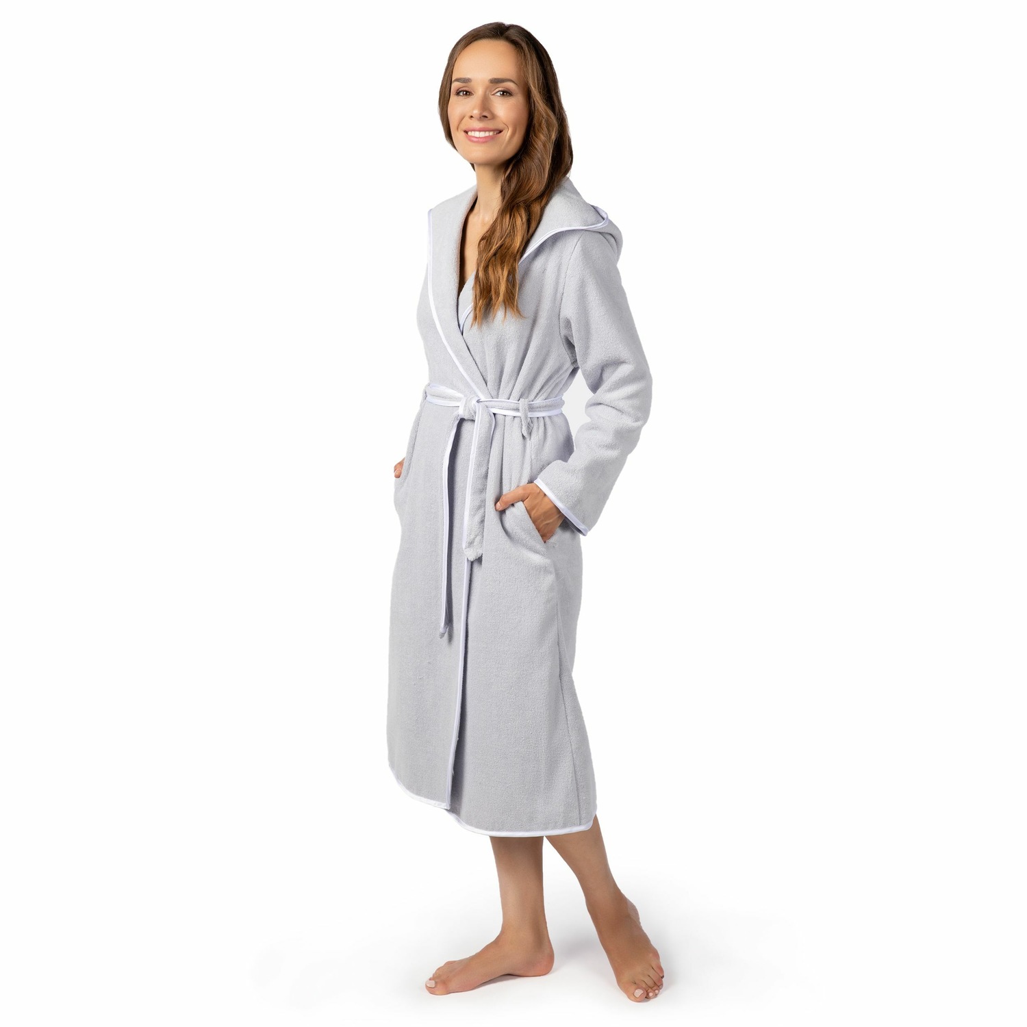 Homewear Kapuzenmantel