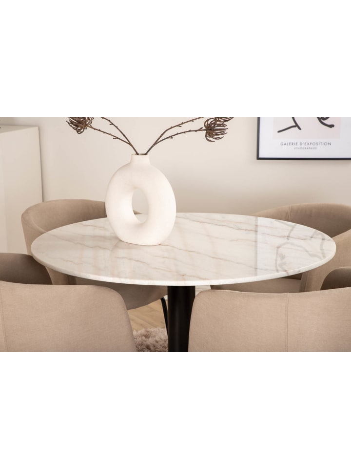 ebuy24 Essgruppe Estelle 79 (5-teilig) Beige 106 x 106 cm günstig kaufen onesize