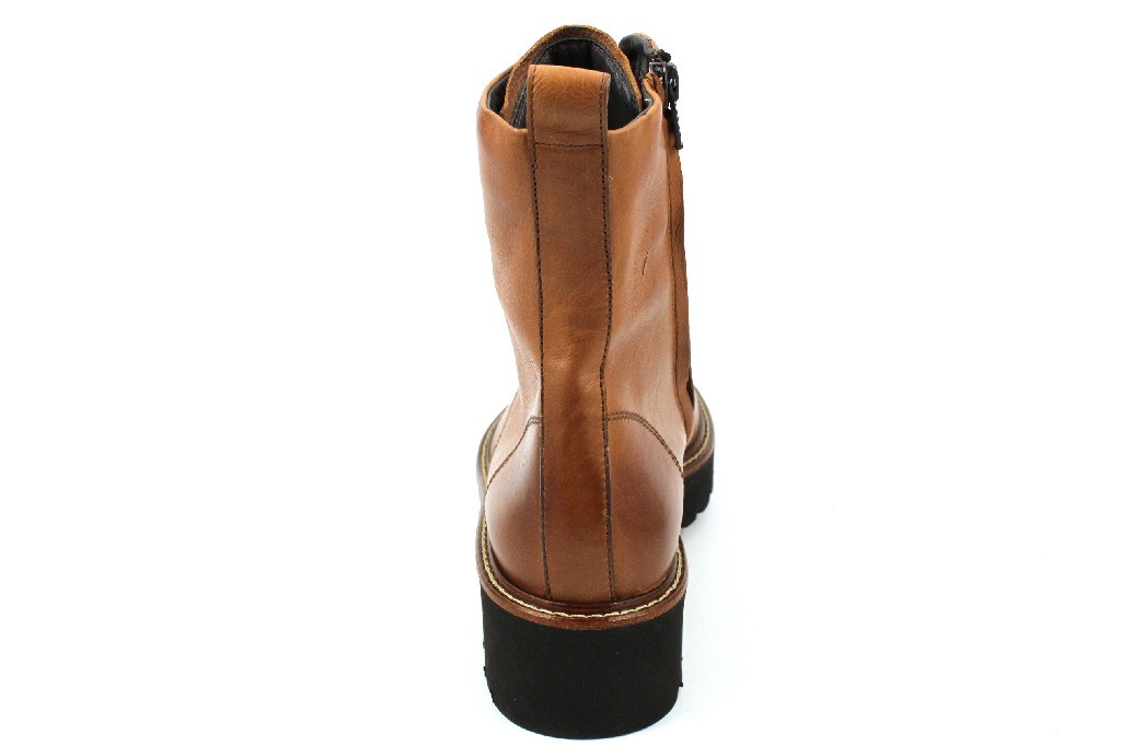 PAUL GREEN Schnür-Stiefeletten braun