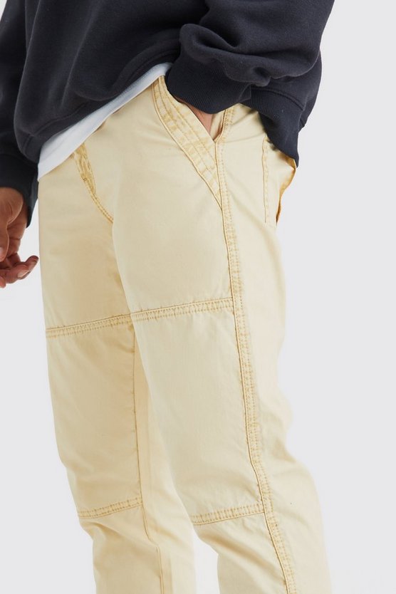 Slim-Fit Hose mit Acid-Waschung
