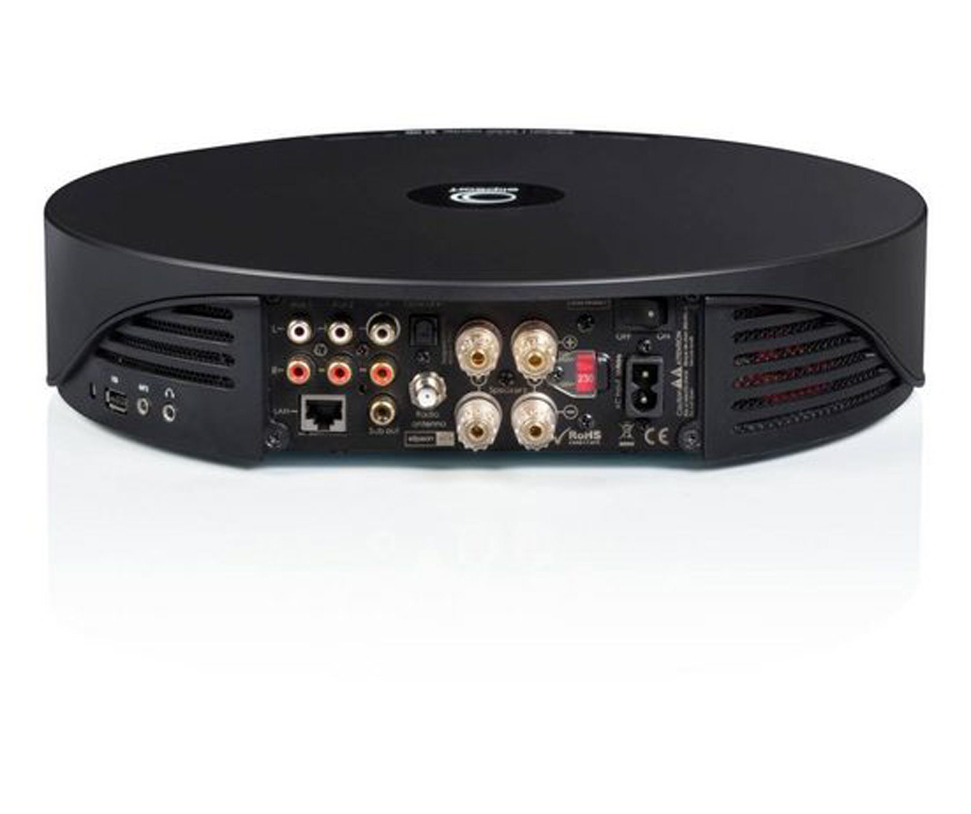 elipson Music Center Connect HD Stereoanlage (Digitalradio (DAB), FM-Tuner mit RDS, 240,00 W, Hochwertiges All-in-One-Musiksystem, Subwooferanschluss für aktive Subwoofer)