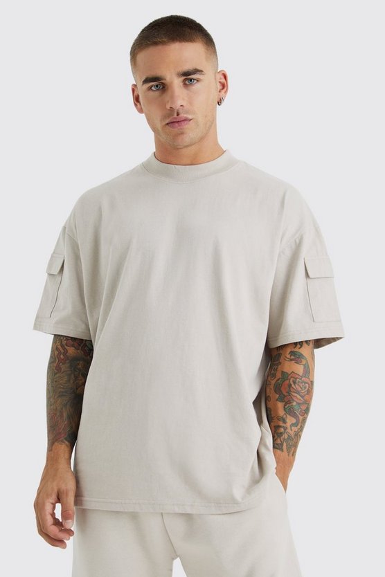 Oversize Cargo T-Shirt Trainingsanzug