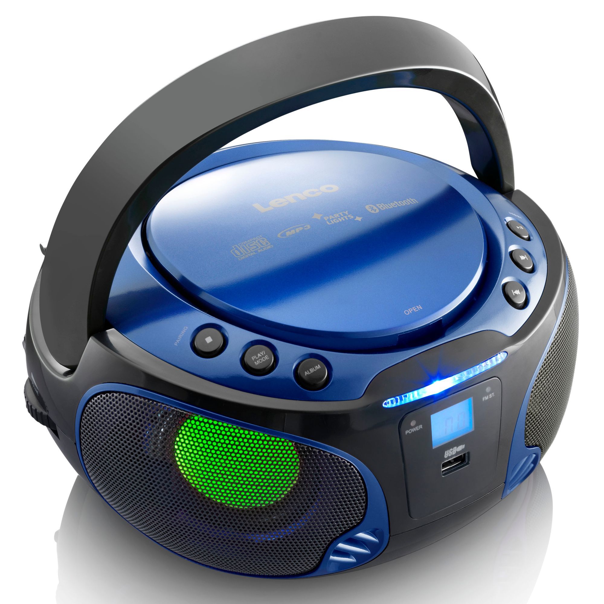 Lenco SCD-550 Tragbares FM-Radio