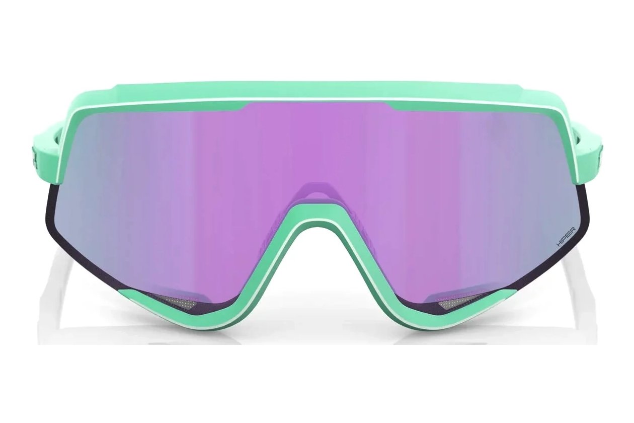 100 Percent Glendale Soft Tact Mint / HiPER Lavender Mirror Lens