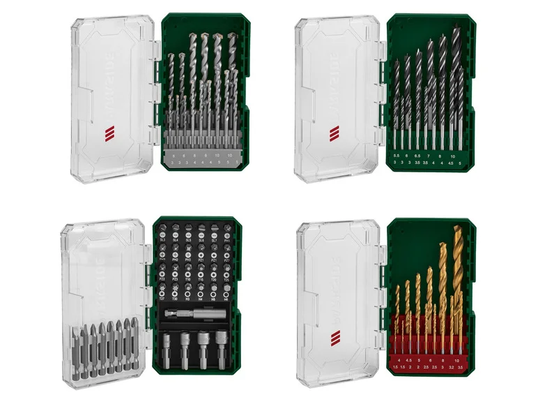 Conjunto de brocas e pontas de chave de fenda PARKSIDE® PBB 4 B2