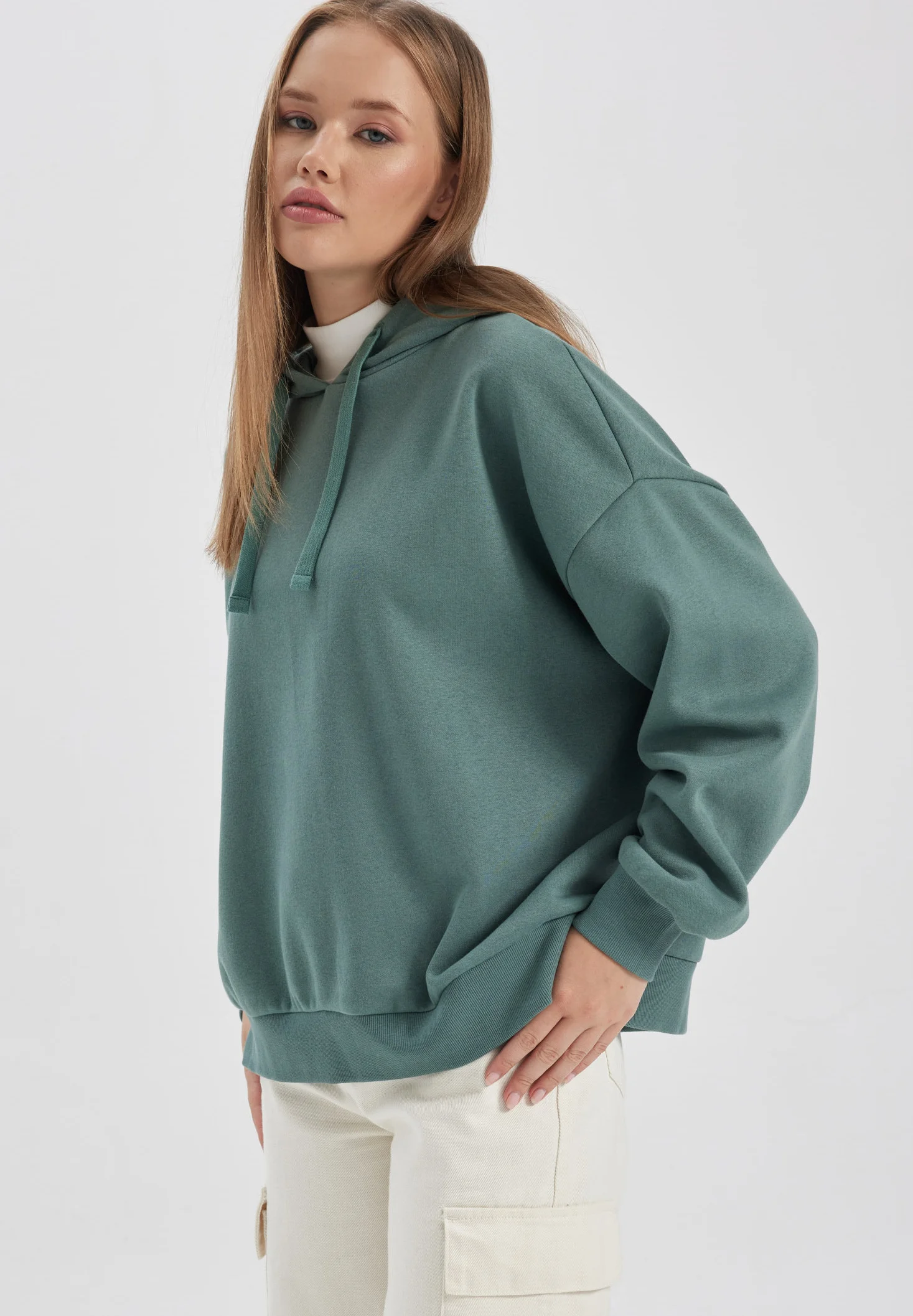 Sudadera con capucha DeFacto LOOSE FIT