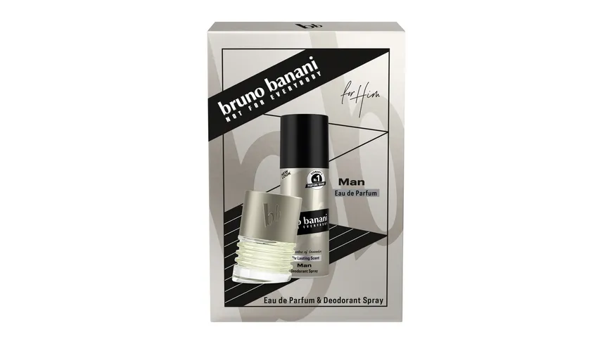 bruno banani Man Eau de Parfum + Deo Body Spray Geschenkpackung