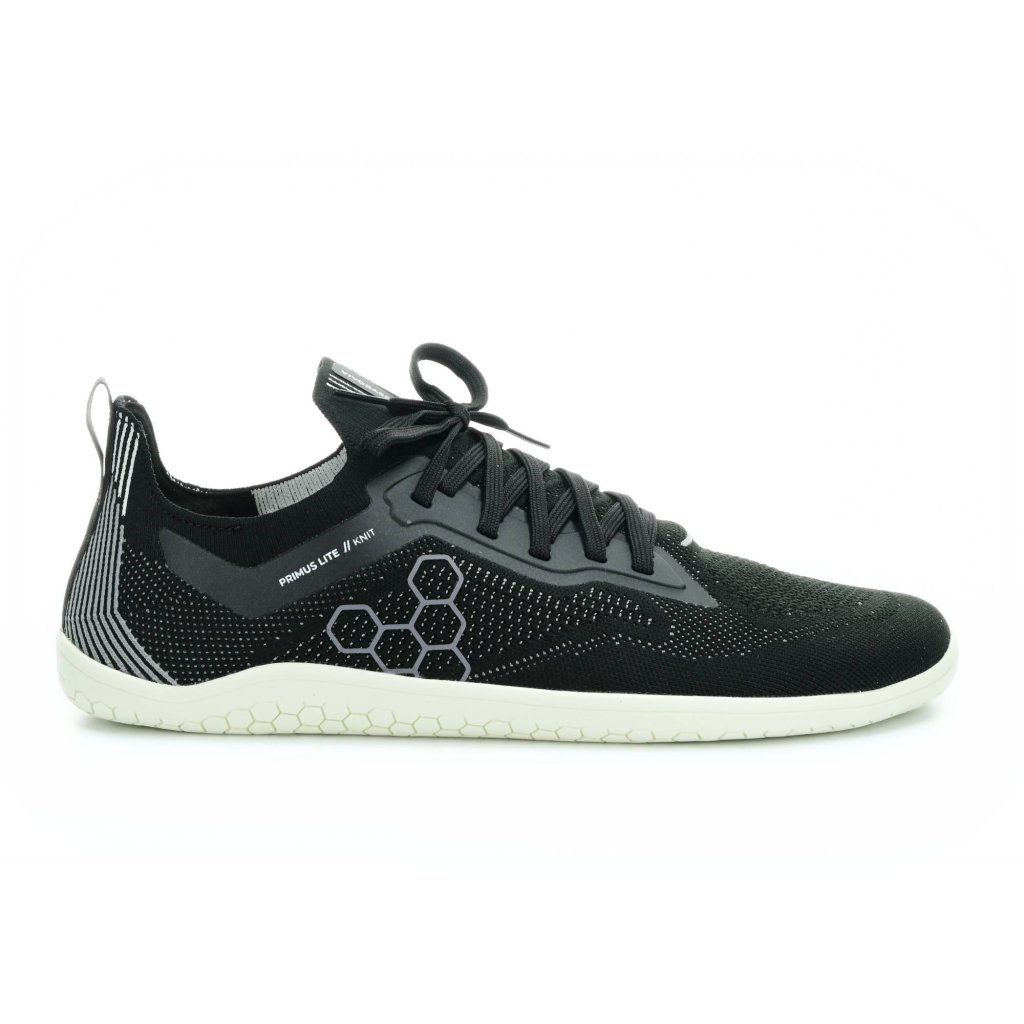 Vivobarefoot Primus Lite Knit L Obsidian sportliche Barfußschuhe