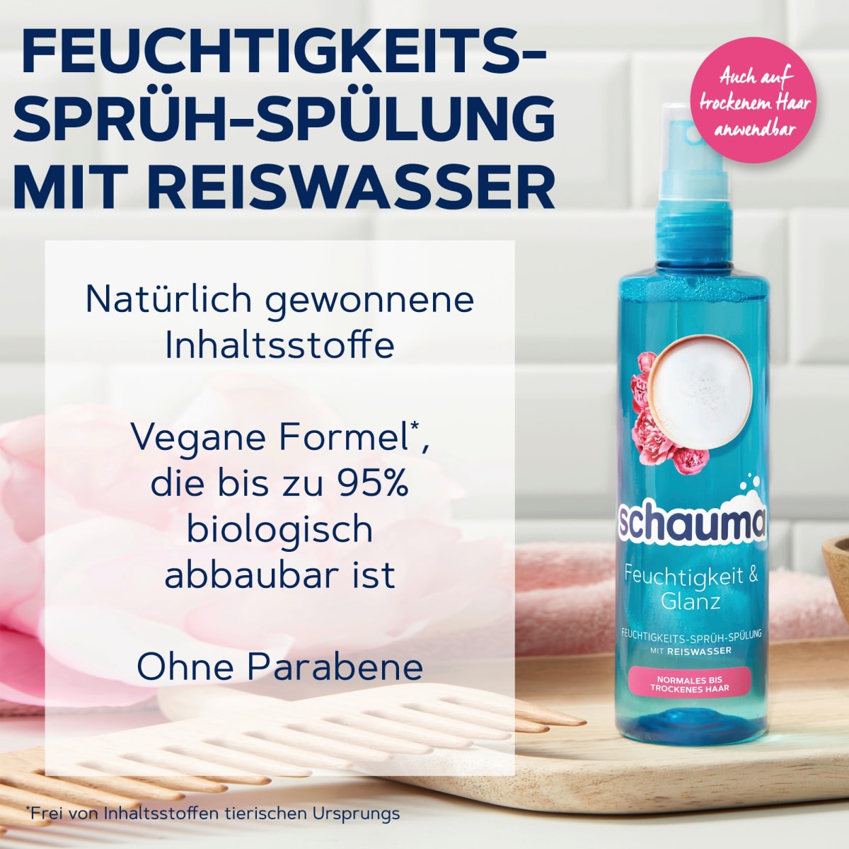 Sprüh-Conditioner Feuchtigkeit & Glanz, 200 ml