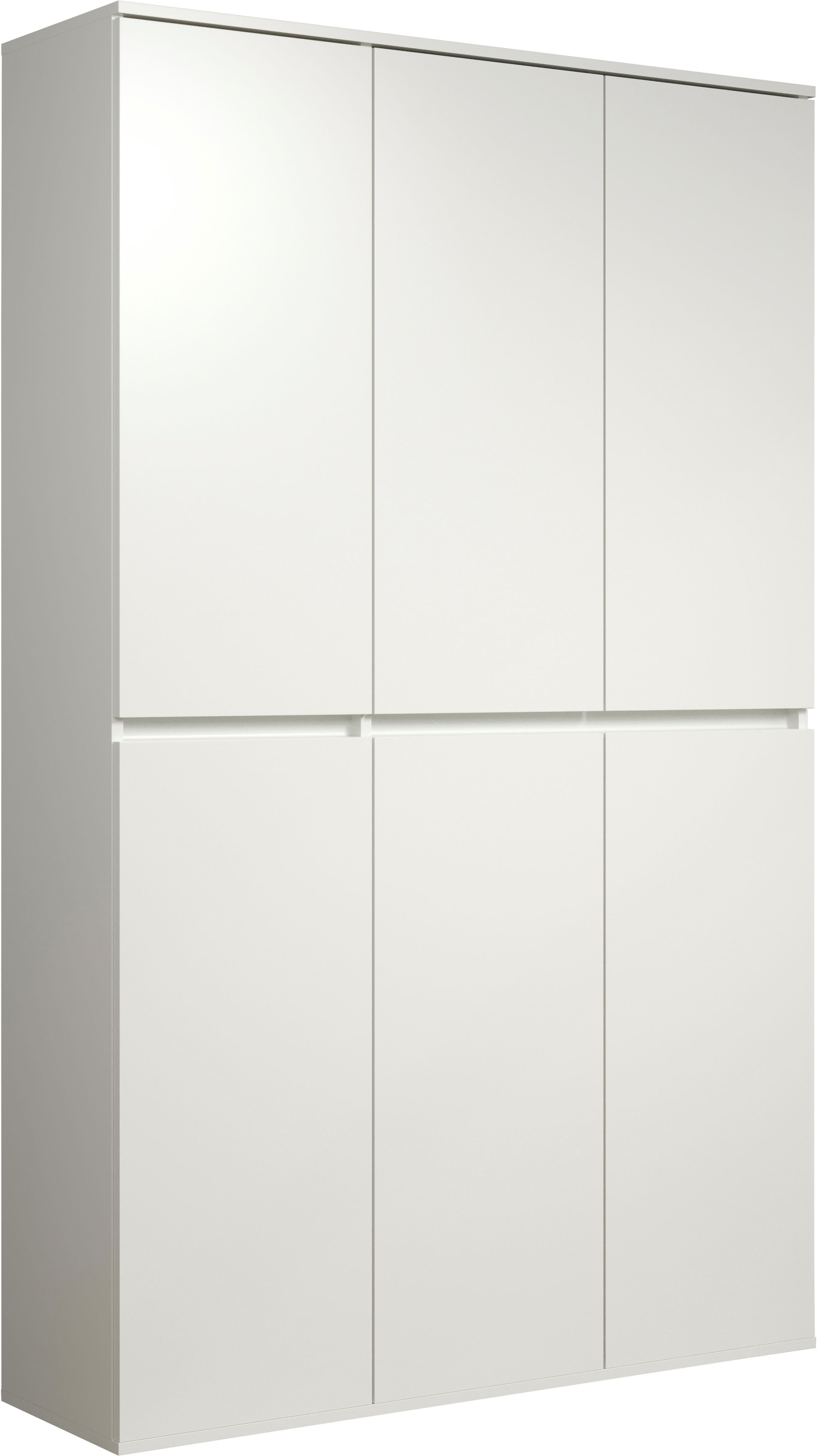 INOSIGN Mehrzweckschrank Novara weiß, B/H/T ca.: 111/191/34 cm