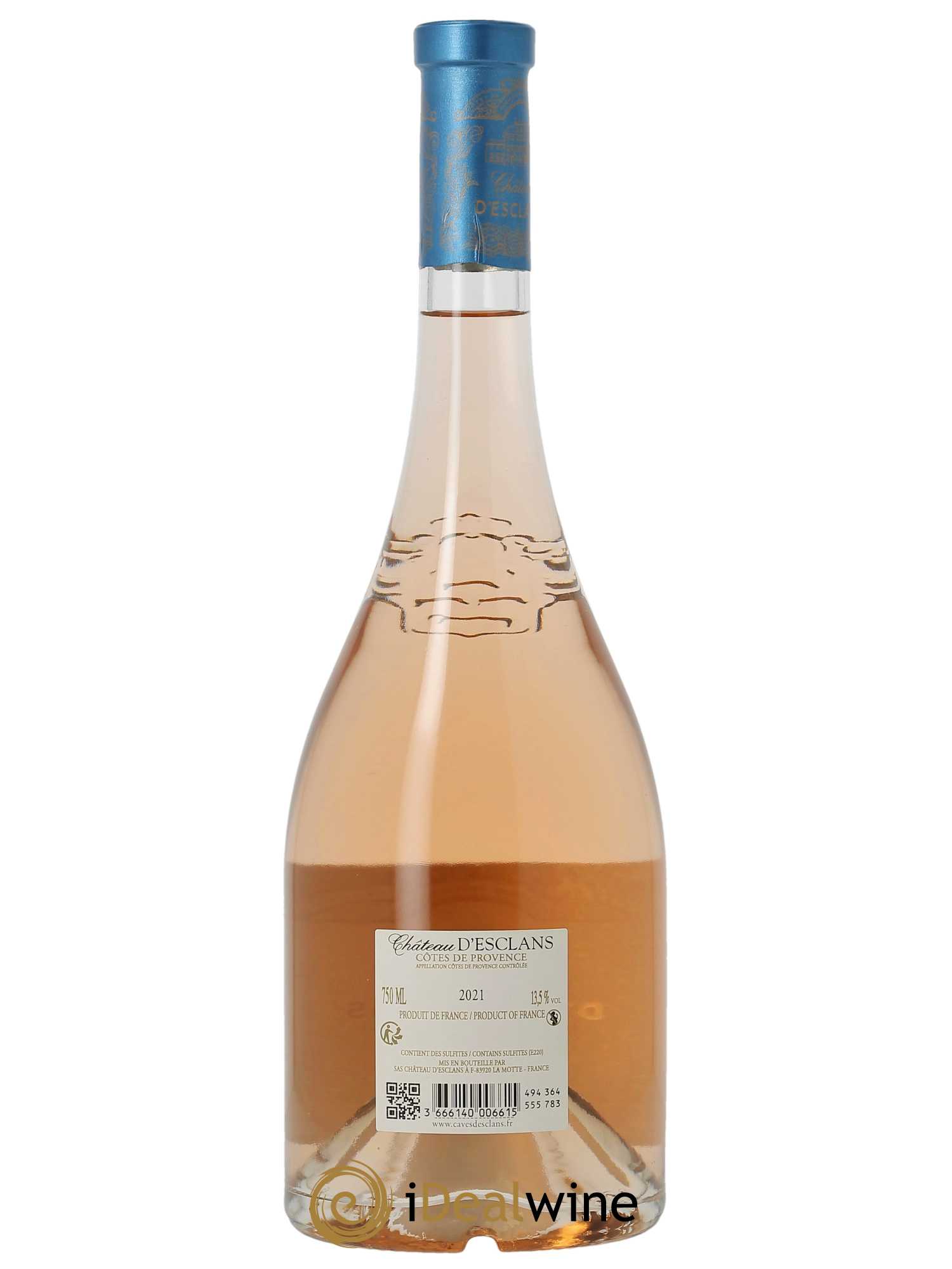 Côtes de Provence Château d'Esclans  2021 - Lot de 1 Bouteille