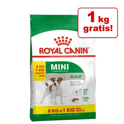 1 kg / 3 kg gratis! 9 kg / 18 kg Royal Canin Size im Bonusbag