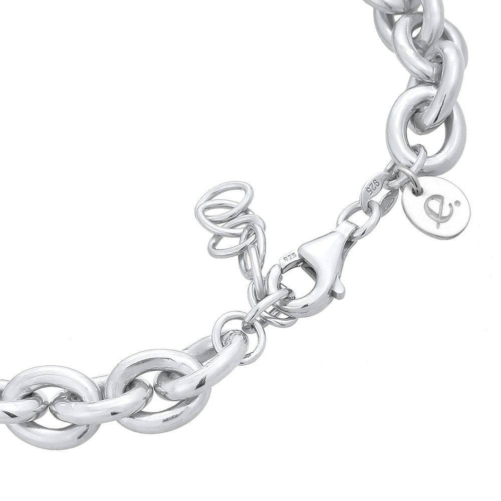 Elli PREMIUM Elli PREMIUM Bracelet Femmes Déclaration grossier élégant en argent sterling 925  Bracelet