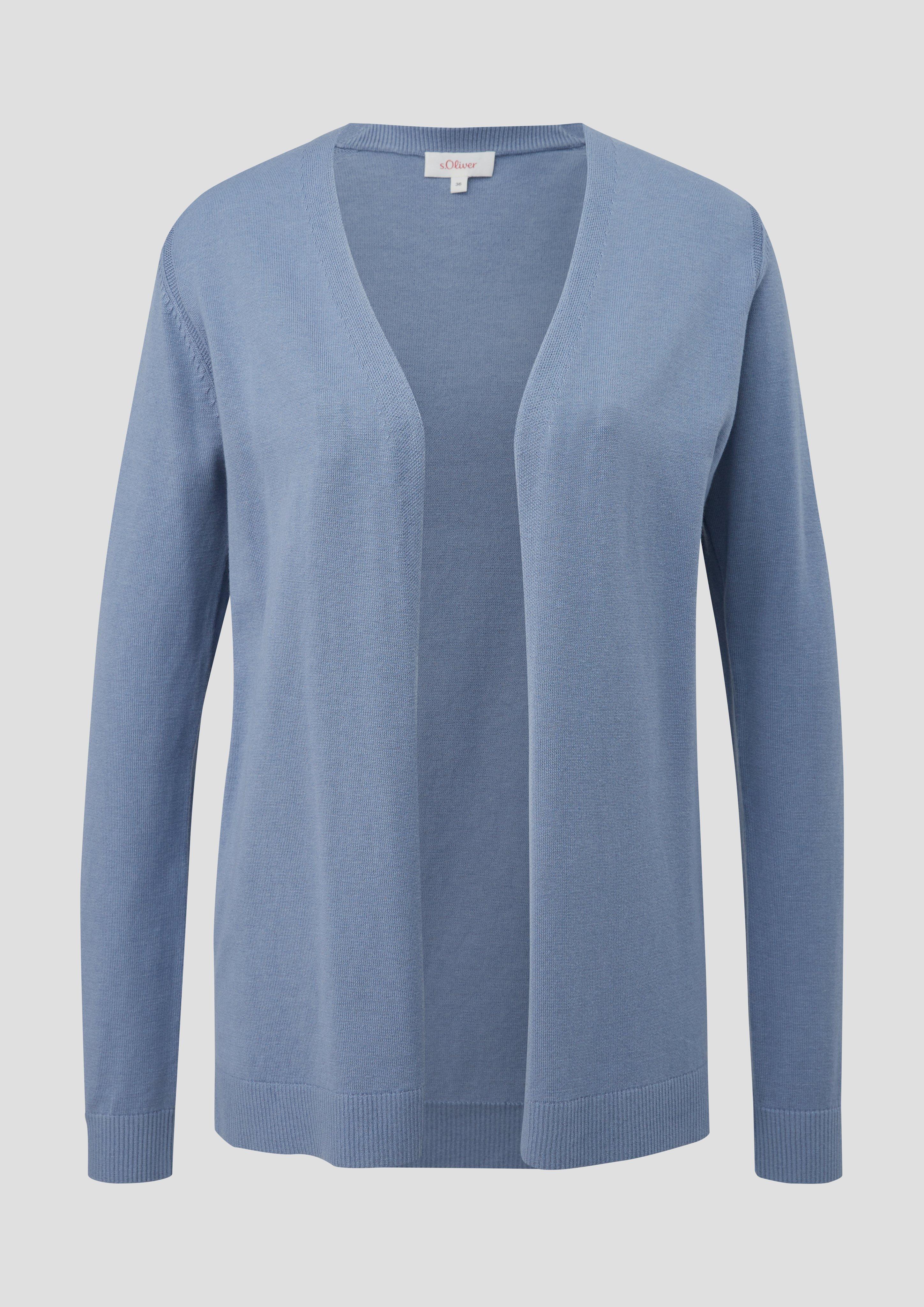 Strickjacke aus Baumwoll-Viskosemix  2144133-5271