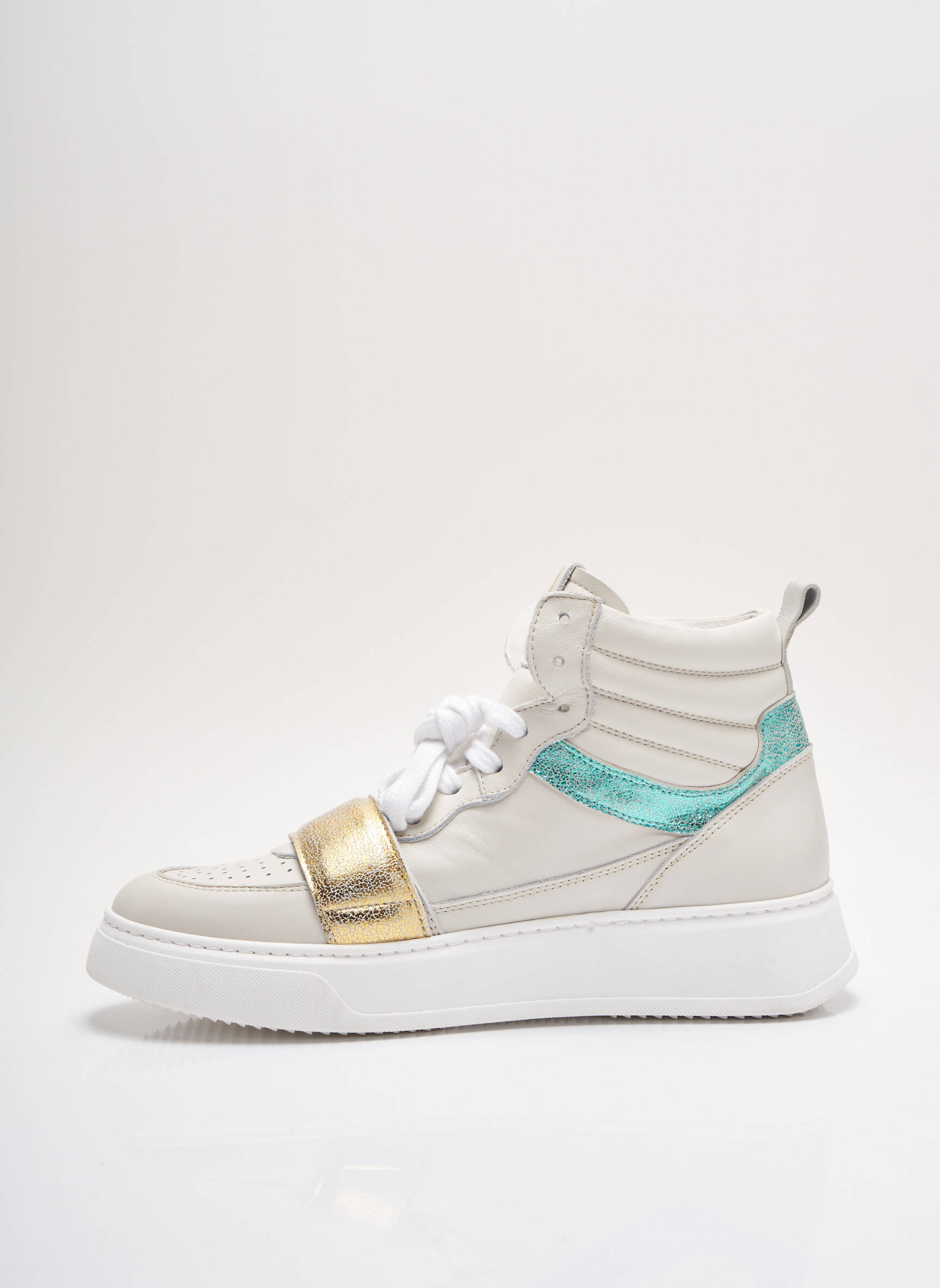 Gio  Baskets Femme couleur beige