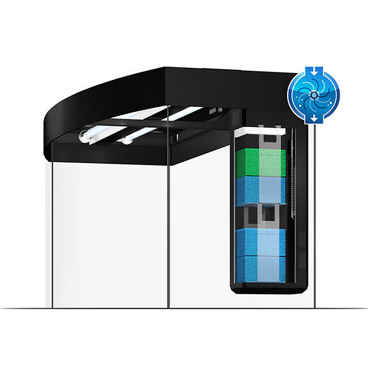 Juwel Aquarium Vision 180 LED mit Unterschrank SBX