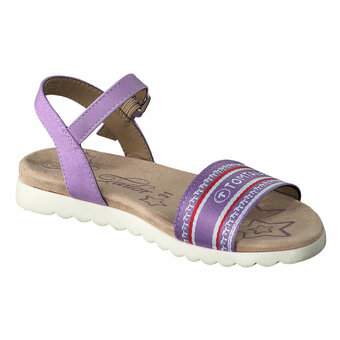 Tom Tailor Sandale in lila
