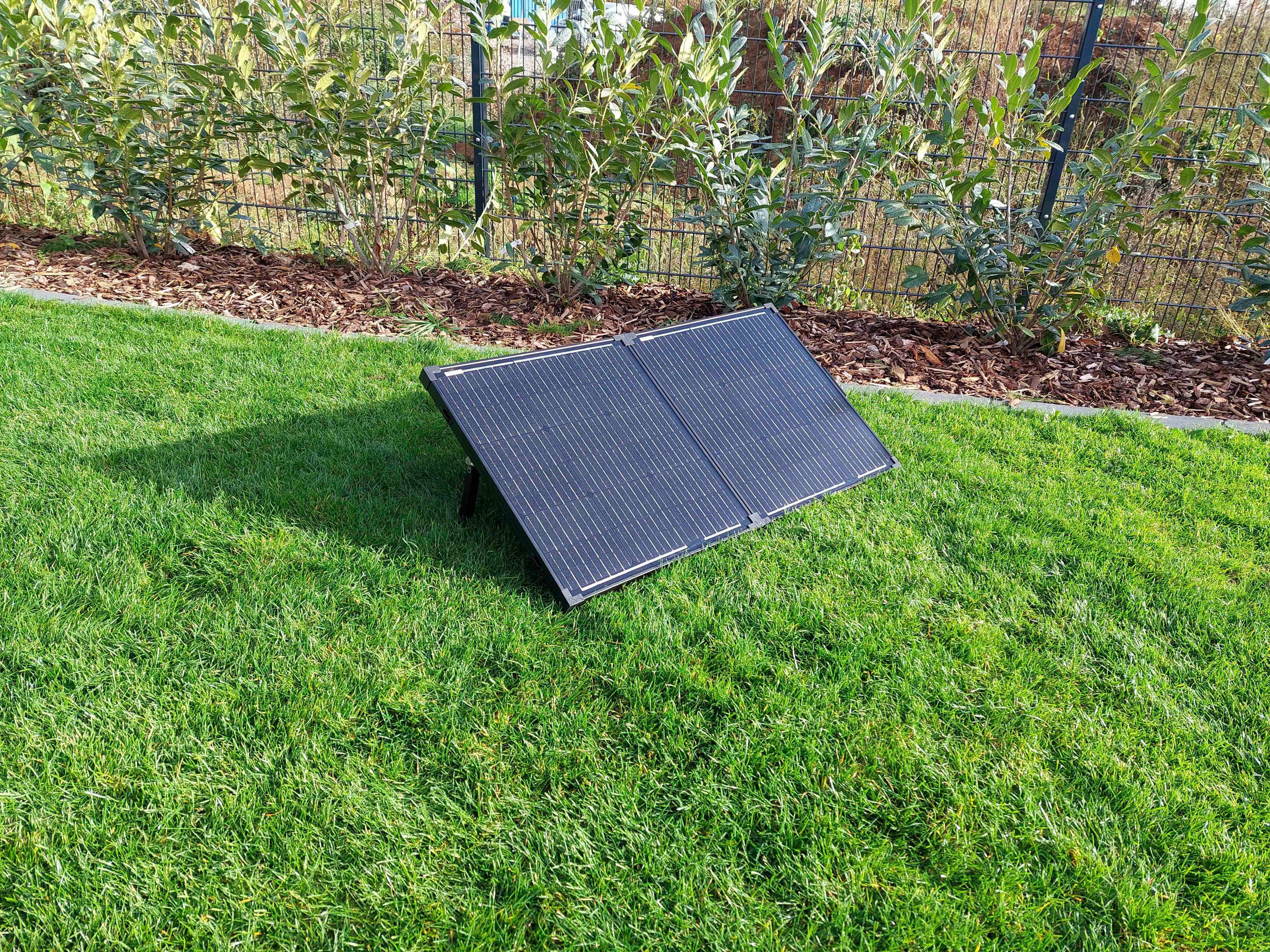 Technaxx Solarmodul TX-215, Monokristallin, 100 W, mit Laderegler