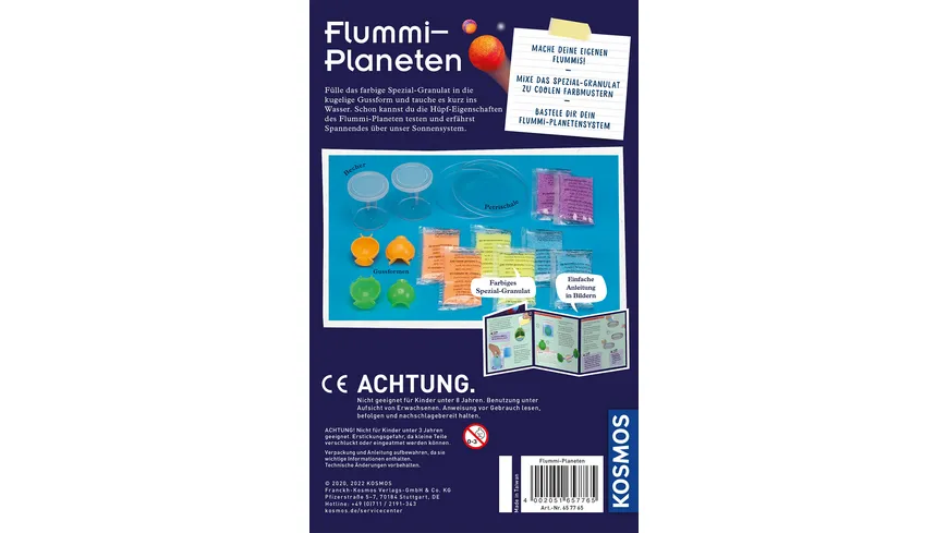 KOSMOS - Experimentierkasten Flummi-Planeten