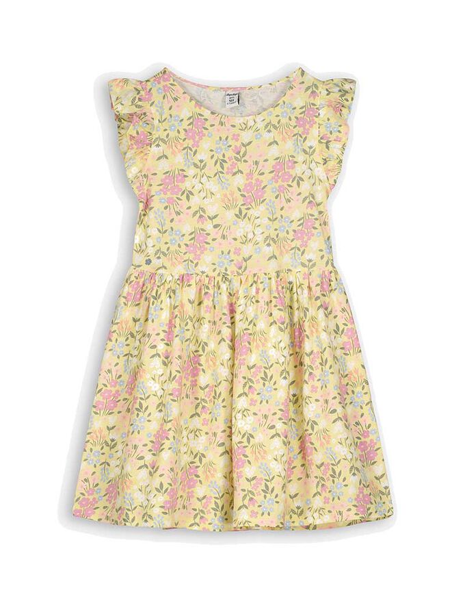 Kleid - Ärmel mit Volants