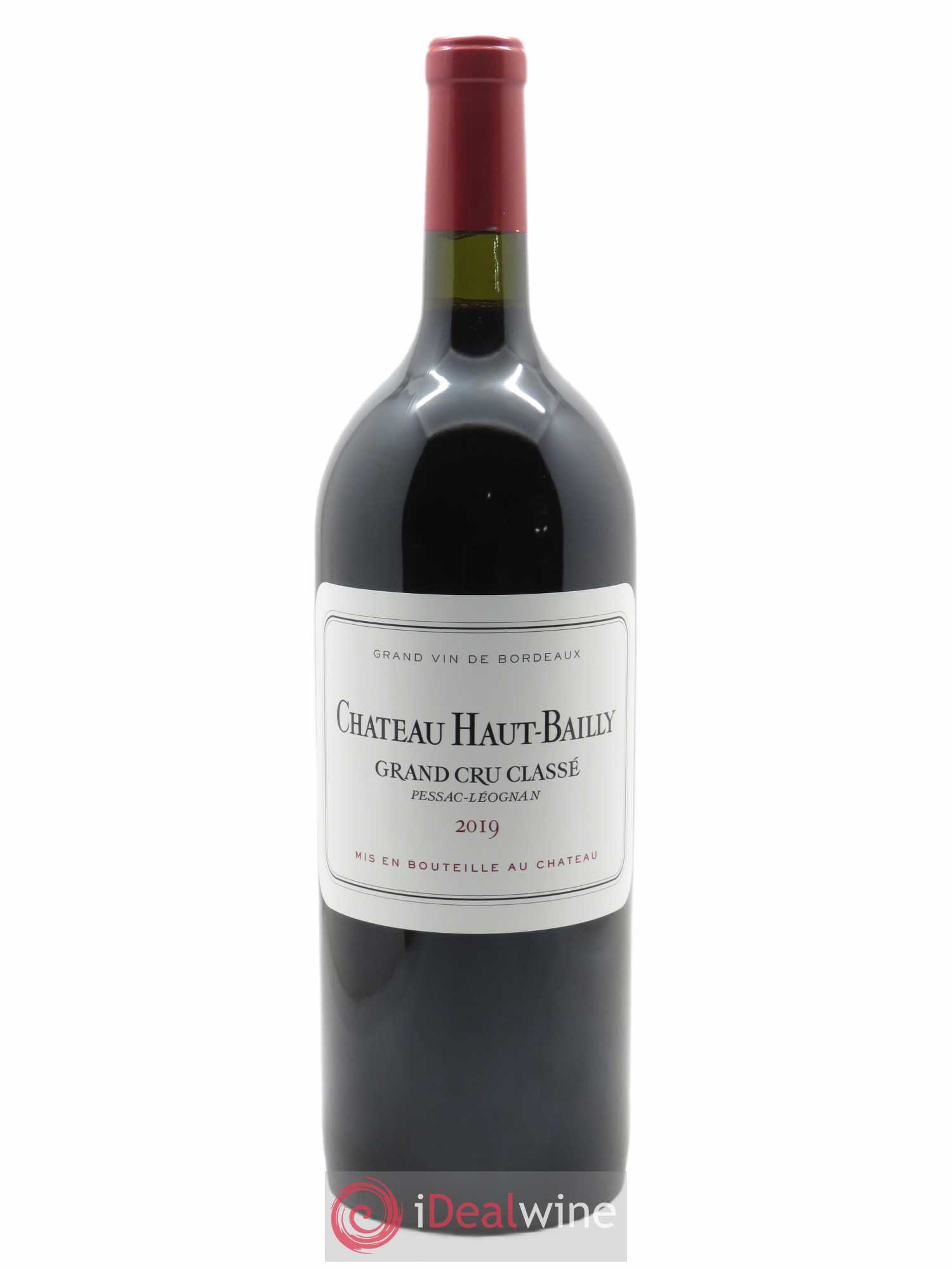 Château Haut-Bailly Cru Classé de Graves (CBO à partir de 6 BTS) 2019 - Lot de 1 Magnum