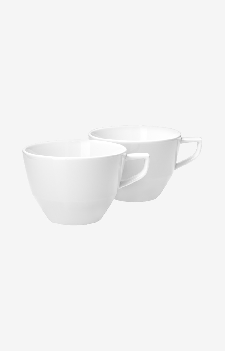 Tasse Single Cornflower - 2er Set in Weiß - im JOOP!