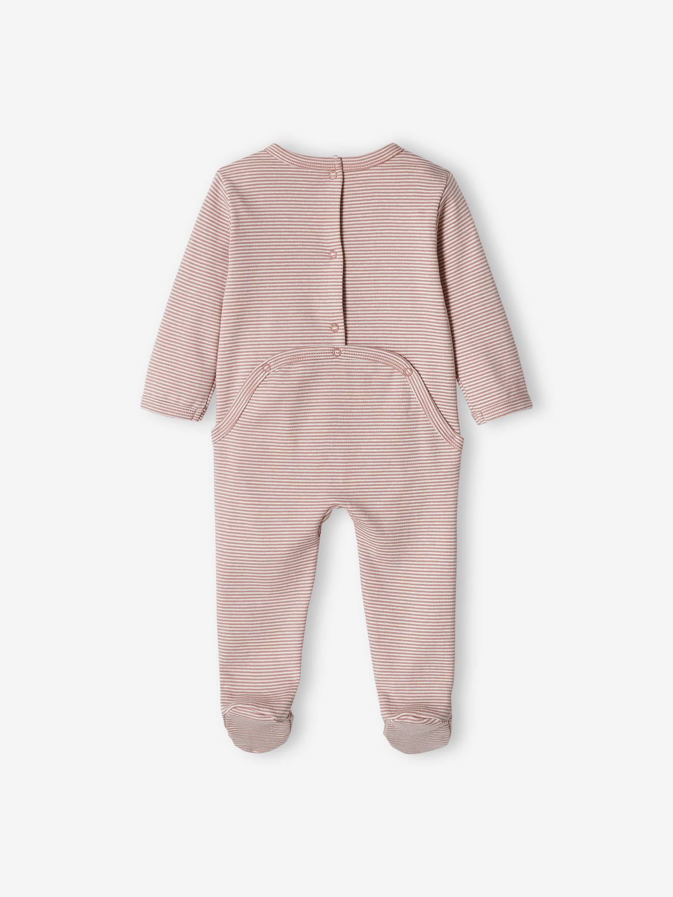 Lot de 3 dors-bien basic bébé en interlock BASICS écru