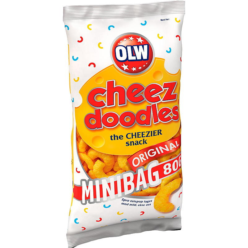 OLW Cheez doodles 80 g OLW
