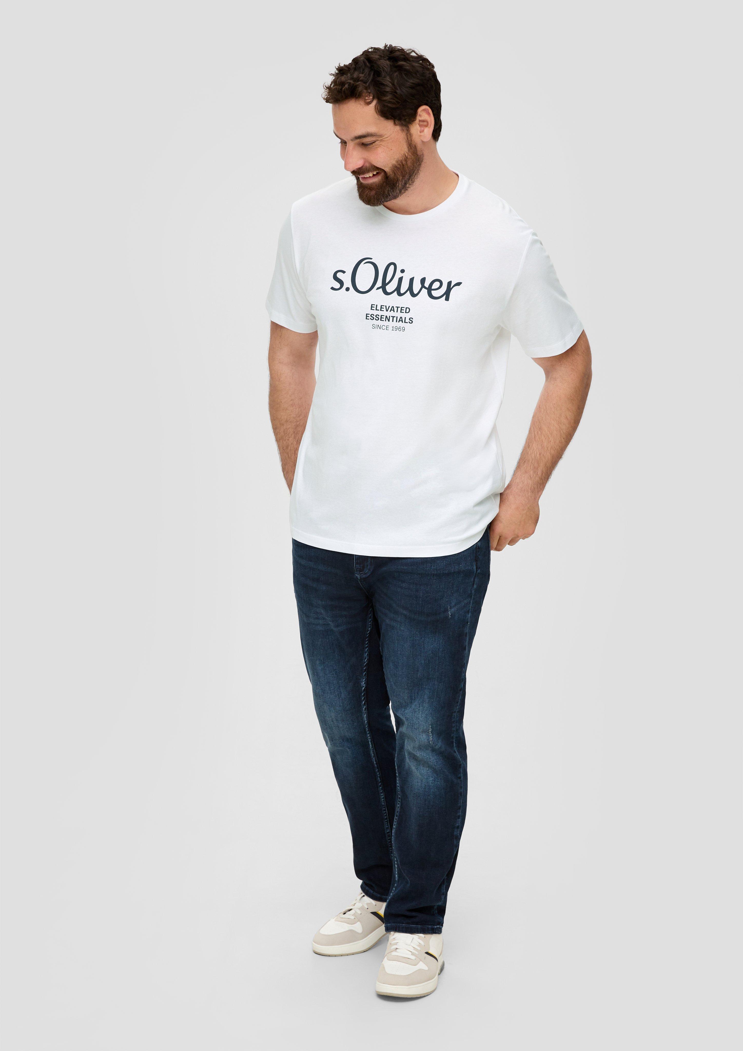 T-Shirt mit Logo-Print  2139910-01D1