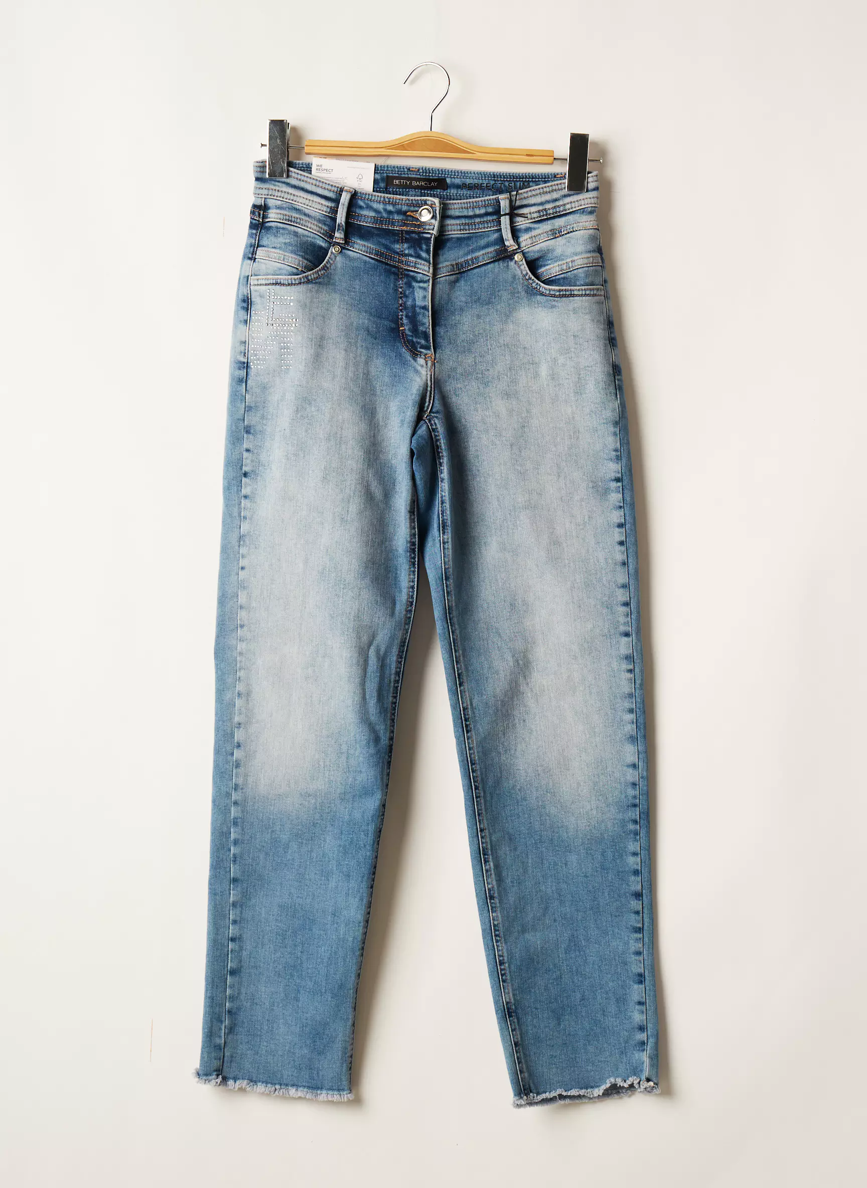 Betty Barclay Jeans Coupe Slim Femme couleur bleu