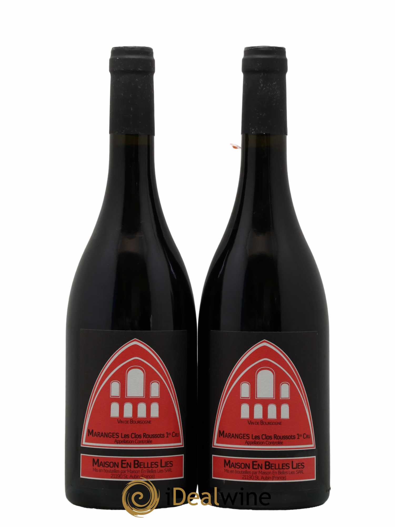 Maranges 1er Cru Les Clos Roussots Maison En Belles Lies  2018 - Lot de 2 Bouteilles